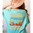 Teaching Is a Walk In Park Dinosaur Teacher Women's Comfort Colors T-Shirt Back Print Chalky Mint Teaching Is a Walk In Park Dinosaur Teacher Women's Comfort Colors T-Shirt Back Print Chalky Mint