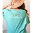 Team Kindercare Teacher Back To School Shirt T-Shirt Women's Comfort Colors T-Shirt Back Print Chalky Mint Team Kindercare Teacher Back To School Shirt T-Shirt Women's Comfort Colors T-Shirt Back Print Chalky Mint
