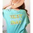 Test Day Testing May The Skills Be With You School Teacher Women's Comfort Colors T-Shirt Back Print Chalky Mint Test Day Testing May The Skills Be With You School Teacher Women's Comfort Colors T-Shirt Back Print Chalky Mint