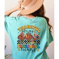 Thankful For My Preschool Turkeys Thanksgiving Teacher Fall Women's Comfort Colors T-Shirt Back Print Chalky Mint Thankful For My Preschool Turkeys Thanksgiving Teacher Fall Women's Comfort Colors T-Shirt Back Print Chalky Mint
