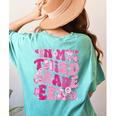 In My Third Grade Era Teachers Women Back To School Girls Women's Comfort Colors T-Shirt Back Print Chalky Mint