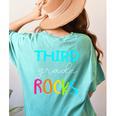 Third Grade Rocks Shirt Team 3rd Grade Teacher Women's Comfort Colors T-Shirt Back Print Chalky Mint Third Grade Rocks Shirt Team 3rd Grade Teacher Women's Comfort Colors T-Shirt Back Print Chalky Mint