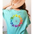 Unique For Artists By ADS Color Wheel Educational Art Teacher Dog Themed Artist Small Women's Comfort Colors T-Shirt Back Print Chalky Mint Unique For Artists By ADS Color Wheel Educational Art Teacher Dog Themed Artist Small Women's Comfort Colors T-Shirt Back Print Chalky Mint