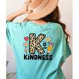 Unity Day Design Kindness Orange Teacher Kids Be Kind Women's Comfort Colors T-Shirt Back Print Chalky Mint Unity Day Design Kindness Orange Teacher Kids Be Kind Women's Comfort Colors T-Shirt Back Print Chalky Mint