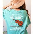 Violin Player Costume For Men Women Violin Teacher Violinist Women's Comfort Colors T-Shirt Back Print Chalky Mint Violin Player Costume For Men Women Violin Teacher Violinist Women's Comfort Colors T-Shirt Back Print Chalky Mint