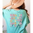 Walkie Calls Are My Cardio Special Education Teacher School Women's Comfort Colors T-Shirt Back Print Chalky Mint Walkie Calls Are My Cardio Special Education Teacher School Women's Comfort Colors T-Shirt Back Print Chalky Mint