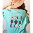 Women Science Teacher Moon Phases Scientist Back To School Women's Comfort Colors T-Shirt Back Print Chalky Mint Women Science Teacher Moon Phases Scientist Back To School Women's Comfort Colors T-Shirt Back Print Chalky Mint