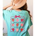 Women Second Grade Is My Jam Strawberry First Kids Teacher Women's Comfort Colors T-Shirt Back Print Chalky Mint Women Second Grade Is My Jam Strawberry First Kids Teacher Women's Comfort Colors T-Shirt Back Print Chalky Mint