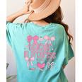 Women Teacher In Progress Coquette Pink Bow Future Teacher Women's Comfort Colors T-Shirt Back Print Chalky Mint Women Teacher In Progress Coquette Pink Bow Future Teacher Women's Comfort Colors T-Shirt Back Print Chalky Mint