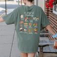 12 Day Of History Teacher Christmas Social Studies Student Women's Comfort Colors T-Shirt Back Print Moss 12 Day Of History Teacher Christmas Social Studies Student Women's Comfort Colors T-Shirt Back Print Moss