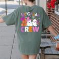 1st Grade Boo Crew First Grade Halloween Costume Teacher Kid Women's Comfort Colors T-Shirt Back Print Moss 1st Grade Boo Crew First Grade Halloween Costume Teacher Kid Women's Comfort Colors T-Shirt Back Print Moss