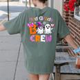 3rd Grade Boo Crew Third Grade Halloween Costume Teacher Kid Women's Comfort Colors T-Shirt Back Print Moss 3rd Grade Boo Crew Third Grade Halloween Costume Teacher Kid Women's Comfort Colors T-Shirt Back Print Moss