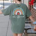 4K Squad Crew Team Teacher Kindergarten Kinder Elementary Women's Comfort Colors T-Shirt Back Print Moss 4K Squad Crew Team Teacher Kindergarten Kinder Elementary Women's Comfort Colors T-Shirt Back Print Moss