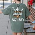 4th Grade Squad Star Team Leopard Teacher Crew Student Men Women Girls Kids Women's Comfort Colors T-Shirt Back Print Moss 4th Grade Squad Star Team Leopard Teacher Crew Student Men Women Girls Kids Women's Comfort Colors T-Shirt Back Print Moss