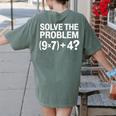 67 Meme PEMDAS Math Teacher Brainrot Elementary Joke Women's Comfort Colors T-Shirt Back Print Moss 67 Meme PEMDAS Math Teacher Brainrot Elementary Joke Women's Comfort Colors T-Shirt Back Print Moss