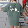 67 Meme Square Root 4489 Slang Math Teacher Men Women Women's Comfort Colors T-Shirt Back Print Moss 67 Meme Square Root 4489 Slang Math Teacher Men Women Women's Comfort Colors T-Shirt Back Print Moss