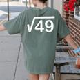 67 Six Seven Meme Square Root Couple Matching Teacher Women's Comfort Colors T-Shirt Back Print Moss 67 Six Seven Meme Square Root Couple Matching Teacher Women's Comfort Colors T-Shirt Back Print Moss