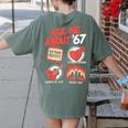 67 History Teacher Teacher 6 7 Overuse '67 Women's Comfort Colors T-Shirt Back Print Moss 67 History Teacher Teacher 6 7 Overuse '67 Women's Comfort Colors T-Shirt Back Print Moss
