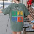 Abbott Elementary Colorful Pop Art Teachers TV Show Women's Comfort Colors T-Shirt Back Print Moss Abbott Elementary Colorful Pop Art Teachers TV Show Women's Comfort Colors T-Shirt Back Print Moss