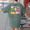 ABCD Pre-K Rocks Back To School PreK Kindergarten Teacher Women's Comfort Colors T-Shirt Back Print Moss ABCD Pre-K Rocks Back To School PreK Kindergarten Teacher Women's Comfort Colors T-Shirt Back Print Moss