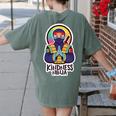 Anti Bullying Kindness Ninja School Teacher Student Women's Comfort Colors T-Shirt Back Print Moss Anti Bullying Kindness Ninja School Teacher Student Women's Comfort Colors T-Shirt Back Print Moss
