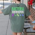 Bacteria Culture Biology Science Teacher Biologist Women's Comfort Colors T-Shirt Back Print Moss Bacteria Culture Biology Science Teacher Biologist Women's Comfort Colors T-Shirt Back Print Moss