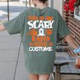 Band Teacher Halloween Shirt Costume School Marching Band For Men Women Women's Comfort Colors T-Shirt Back Print Moss Band Teacher Halloween Shirt Costume School Marching Band For Men Women Women's Comfort Colors T-Shirt Back Print Moss