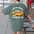 I Like Big Book Cant Lie Nerd School Librarian Teacher For Men Women Kids Women's Comfort Colors T-Shirt Back Print Moss I Like Big Book Cant Lie Nerd School Librarian Teacher For Men Women Kids Women's Comfort Colors T-Shirt Back Print Moss