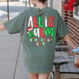 All Calm Said No Teacher Teacher Christmas Lights Women's Comfort Colors T-Shirt Back Print Moss All Calm Said No Teacher Teacher Christmas Lights Women's Comfort Colors T-Shirt Back Print Moss