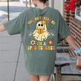 You Can't Scare Me I'm A SPED Teacher Halloween Ghost Women's Comfort Colors T-Shirt Back Print Moss You Can't Scare Me I'm A SPED Teacher Halloween Ghost Women's Comfort Colors T-Shirt Back Print Moss