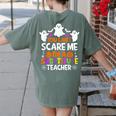 You Can't Scare Me I'm A Substitute Teacher Shirt Halloween Women's Comfort Colors T-Shirt Back Print Moss You Can't Scare Me I'm A Substitute Teacher Shirt Halloween Women's Comfort Colors T-Shirt Back Print Moss