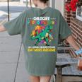 Childcare Providersaurus Daycare Teachers Women's Comfort Colors T-Shirt Back Print Moss Childcare Providersaurus Daycare Teachers Women's Comfort Colors T-Shirt Back Print Moss