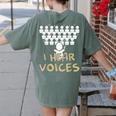 Choir Teacher Shirt I Hear Voices Chorister Tee Women's Comfort Colors T-Shirt Back Print Moss Choir Teacher Shirt I Hear Voices Chorister Tee Women's Comfort Colors T-Shirt Back Print Moss