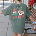 Christmas Teacher Surprise Did You Take Attendance Women's Comfort Colors T-Shirt Back Print Moss Christmas Teacher Surprise Did You Take Attendance Women's Comfort Colors T-Shirt Back Print Moss