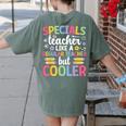 Cool Specials Teacher Specials Team Specials Squad Women's Comfort Colors T-Shirt Back Print Moss Cool Specials Teacher Specials Team Specials Squad Women's Comfort Colors T-Shirt Back Print Moss