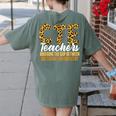 CTE Teacher Middle School High School Teach Career Men Women Women's Comfort Colors T-Shirt Back Print Moss CTE Teacher Middle School High School Teach Career Men Women Women's Comfort Colors T-Shirt Back Print Moss