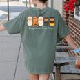 Daycare Teacher Halloween Infant Squad Spooky Childcare Fall Women's Comfort Colors T-Shirt Back Print Moss Daycare Teacher Halloween Infant Squad Spooky Childcare Fall Women's Comfort Colors T-Shirt Back Print Moss