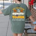 I Don't Need A Costume I'm Chemistry Teacher Cool Halloween Women's Comfort Colors T-Shirt Back Print Moss I Don't Need A Costume I'm Chemistry Teacher Cool Halloween Women's Comfort Colors T-Shirt Back Print Moss