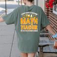 I Don't Need A Costume I'm A Math Teacher Halloween Women's Comfort Colors T-Shirt Back Print Moss I Don't Need A Costume I'm A Math Teacher Halloween Women's Comfort Colors T-Shirt Back Print Moss