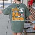 I Don't Need a Costume I'm A PE Teacher Halloween Costume Women's Comfort Colors T-Shirt Back Print Moss I Don't Need a Costume I'm A PE Teacher Halloween Costume Women's Comfort Colors T-Shirt Back Print Moss