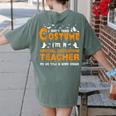 I Don't Need A Costume Special Education Teacher Halloween Women's Comfort Colors T-Shirt Back Print Moss I Don't Need A Costume Special Education Teacher Halloween Women's Comfort Colors T-Shirt Back Print Moss