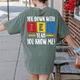 You Down With IEP Yeah You Know Me SPED Teacher Women's Comfort Colors T-Shirt Back Print Moss You Down With IEP Yeah You Know Me SPED Teacher Women's Comfort Colors T-Shirt Back Print Moss