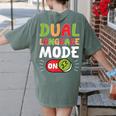 Dual Language Teacher Bilingual Teacher Women's Comfort Colors T-Shirt Back Print Moss Dual Language Teacher Bilingual Teacher Women's Comfort Colors T-Shirt Back Print Moss