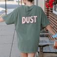 Dust Bunny Halloween Pun Costume Easy Lazy Teacher Women's Comfort Colors T-Shirt Back Print Moss Dust Bunny Halloween Pun Costume Easy Lazy Teacher Women's Comfort Colors T-Shirt Back Print Moss