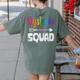 Dyslexia Awareness Month Dyslexia Teacher Therapist Women's Comfort Colors T-Shirt Back Print Moss