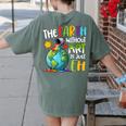 Earth Without Art Is Just Eh Artist Art Teacher Women's Comfort Colors T-Shirt Back Print Moss Earth Without Art Is Just Eh Artist Art Teacher Women's Comfort Colors T-Shirt Back Print Moss