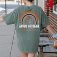 Every Student Matters Paraprofessional Support Teacher Women's Comfort Colors T-Shirt Back Print Moss Every Student Matters Paraprofessional Support Teacher Women's Comfort Colors T-Shirt Back Print Moss