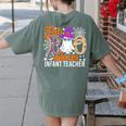 Fab Boo Lous Infant Teacher Halloween Costume Women's Comfort Colors T-Shirt Back Print Moss Fab Boo Lous Infant Teacher Halloween Costume Women's Comfort Colors T-Shirt Back Print Moss