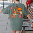 Fall In Love With Reading Autumn Thanksgiving Shirt Teacher Women's Comfort Colors T-Shirt Back Print Moss Fall In Love With Reading Autumn Thanksgiving Shirt Teacher Women's Comfort Colors T-Shirt Back Print Moss