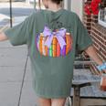 Fall Pumpkin Books Lover Halloween Teacher Teaching Staff Women's Comfort Colors T-Shirt Back Print Moss Fall Pumpkin Books Lover Halloween Teacher Teaching Staff Women's Comfort Colors T-Shirt Back Print Moss